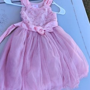 Pink toddler dress